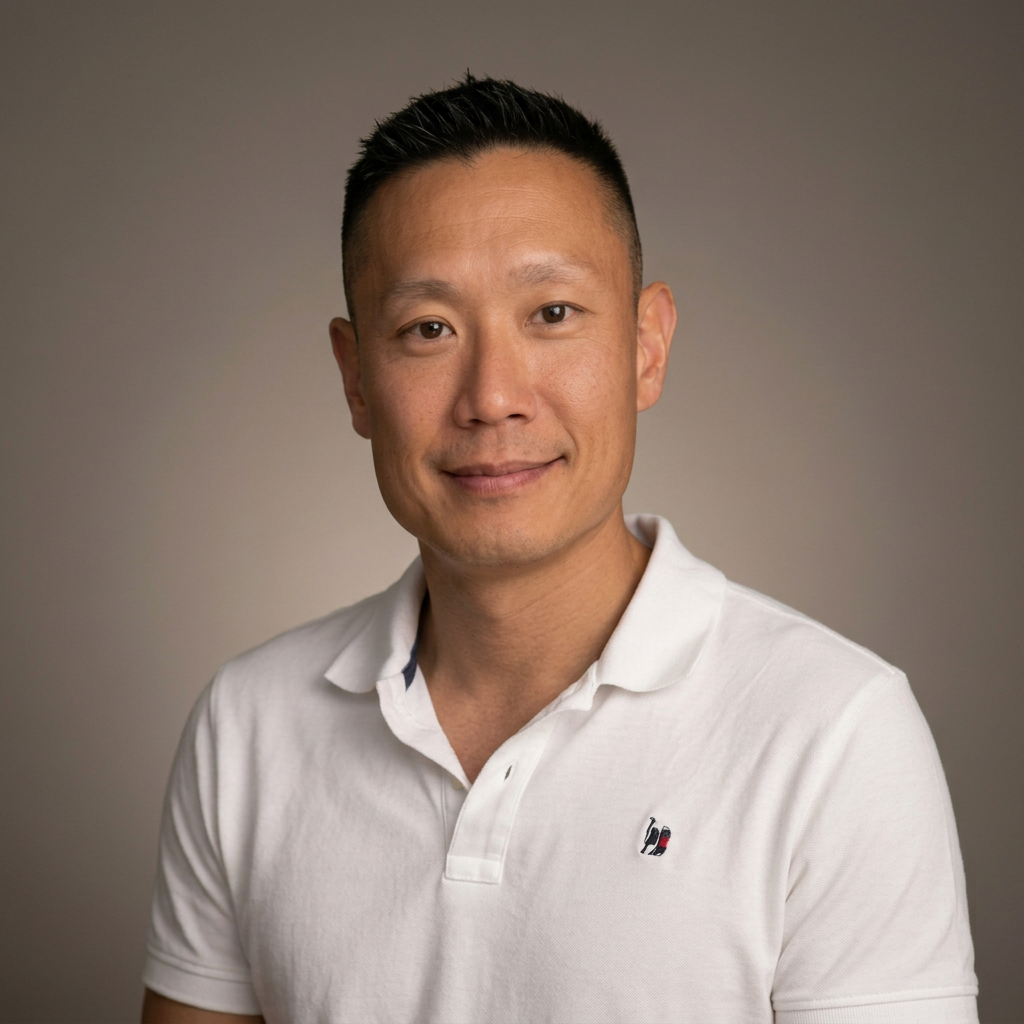 Portrait of Ray Kim, Head of Craft & Operations